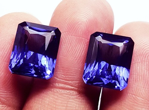 Naturel tanzanite bleue à - naturel,