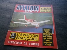 Revue Aviation 2000 N°20 Gabriel Voisin/l'air et le ski/Enstrom F28/moteur auto