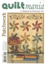 QUILT MANIA N°97 SOUVENEZ-VOUS / FLEURS DE PAVES / LES PORTES / TAPIS CITROUILLE