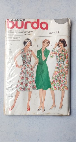 Patron burda 22608 robe - patron,