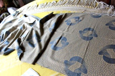 Grand coupon ancien Tissu d’ameublement des années 1940 / Linge ancien 189113-5