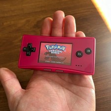 Nintendo game boy micro rose - boy,