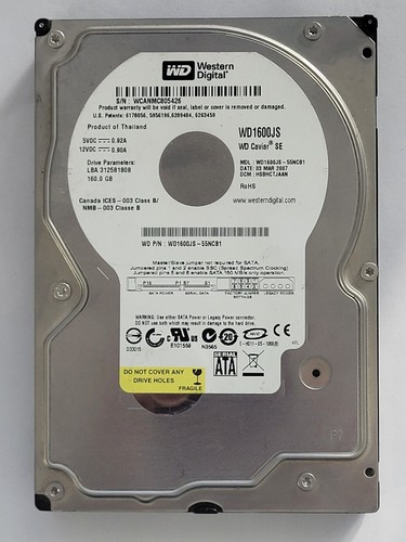 Western digital wd1600js - western,