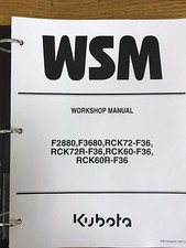 Kubota F2880 & F3680 Mower