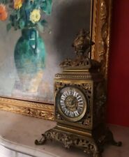 Magnifique cartel de cheminée Louis 15 d'époque 19 Eme 