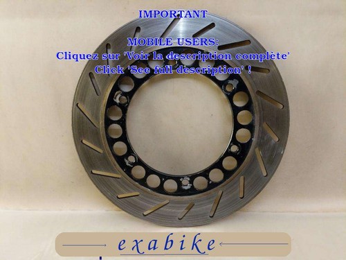 Disque frein avant gauche - avant,