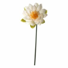 Leonardo Fiore Nénuphar Fleur artificielle Branche Déco 75 cm