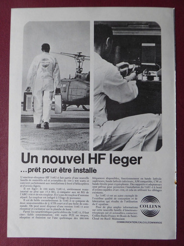 1970 pub collins radio hf - 4/1970,