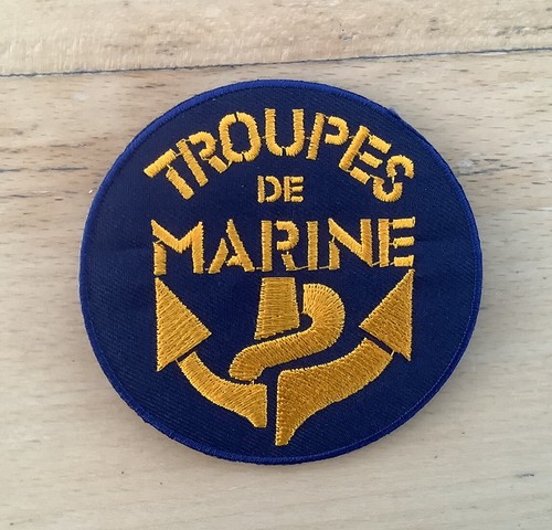 Insigne tissu troupe - insigne, marine