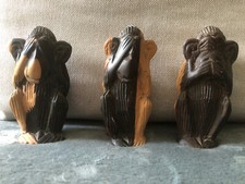 Statuettes les 3 Singes de la Sagesse