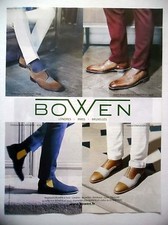 PUBLICITE-ADVERTISING :  BOWEN Derby,Boots…  2016 Chaussures