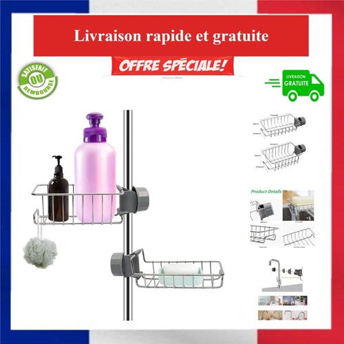 Support douche inox - support,