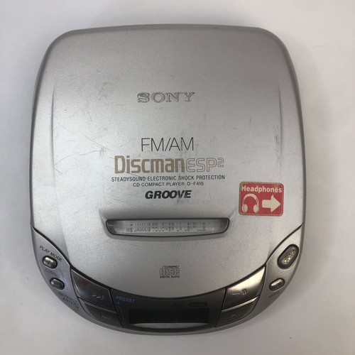 Sony discman f415 portable - sony,