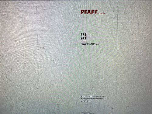 Pfaff hobbylock 591 593 - hobbylock,