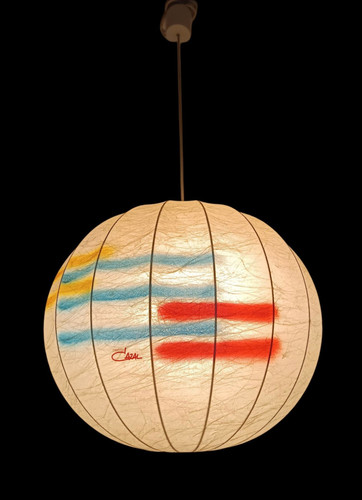 Chandelier cocoon création - chandelier,