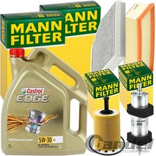 Mann Révision + 5L Castrol