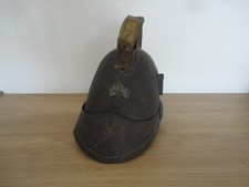Casque ancien en laiton des Sapeurs-Pompiers français