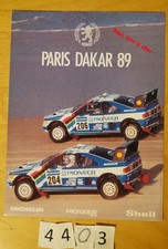 PEUGEOT PARIS DAKAR 1989 405