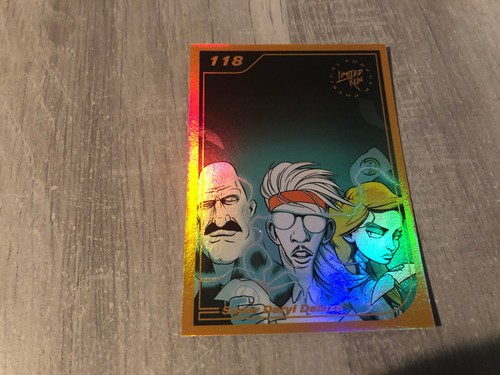 Limited run games trading card - run,