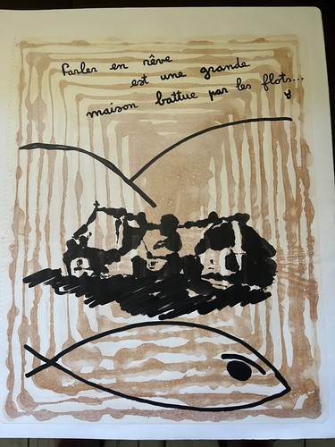 Dessin encre chine - dessin,