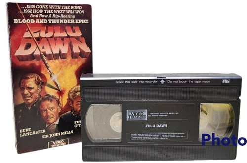 Zulu dawn vhs vcr video - vhs,