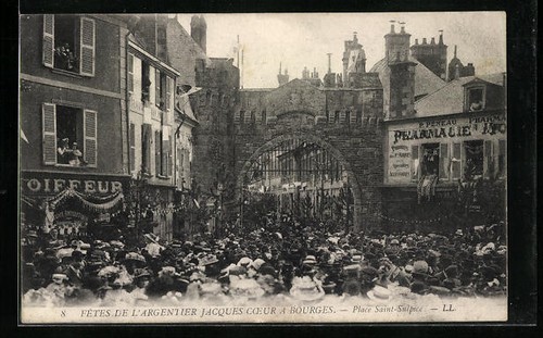 Cpa bourges fêtes de - cpa,
