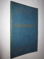 GUIDES ILLUSTRES MICHELIN STRASBOURG 1921