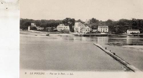 Cpa pouldu vue sur - le,