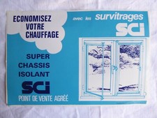 AUTOCOLLANT / STICKER - SCI - SURVITRAGE - POINT DE VENTE AGREE - WINDOW - 