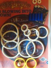 FLIPPER-WILLIAMS-HURRICANE-KIT ELASTIQUES-DOIGT DE FLIPPER JAUNE-pinball rubber