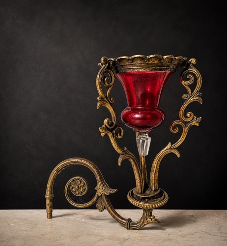 Calice reliquaire lampe - reliquaire,, de