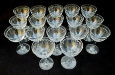 *  MEISENTHAL - 17  Anciens Verre a Porto - CRISTAL - gravé - Circa 1930