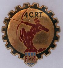 Insigne Badge émail 4° CRT