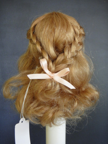 Perruque poupée blonde en - poupée,
