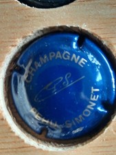 muselet Champagne PECHU-SIMONET (bleu foncé)