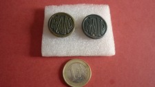 LOT DE 2 BOUTONS ANCIENS  /   * RATP*   DIAMETRE= 2 CM
