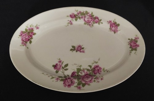 Plat service ovale en - plat, de