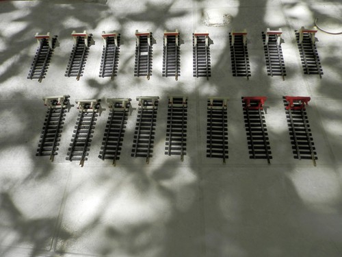 Rails droits avec - , de