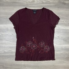 The Limited Burgundy Floral