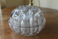 ancien pique fleur en verre 19