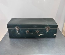 Mini valise en carton vert anglais