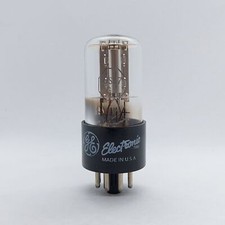 6SL7GT GE FOIL GETTER SILVER