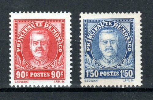 France monaco 1933 90c et - 90c,