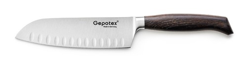 Gepotex couteau santoku 16cm - couteau,
