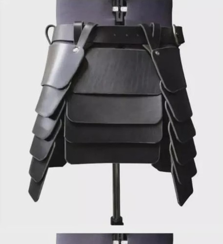 Ceinture cuir clouté - ceinture, en