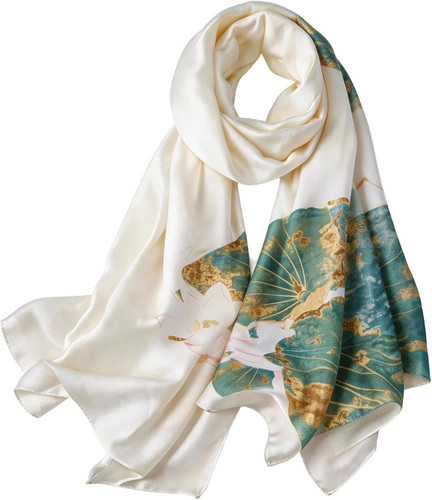 Large silk shawl - large, scarf