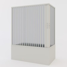 PAROI PARE-BAIGNOIRE DOUCHE PLIANTE PVC BLANC 70X150 CM OUVERTURE LATERALE H 150