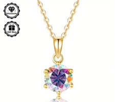 Colliers pierre moissanite - colliers,