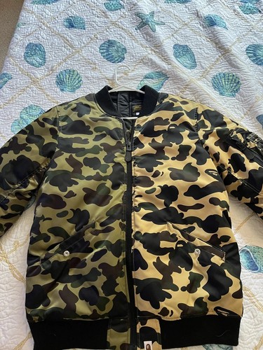 Authentic bape bomber jacket - bape,