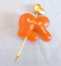 RARE - BELLE GRANDE BROCHE VINTAGE PARFUM NINA RICCI